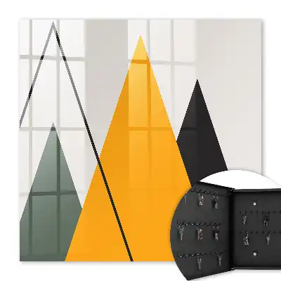 Composition moderne aux couleurs variées