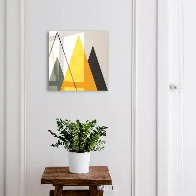 Composition moderne aux couleurs variées