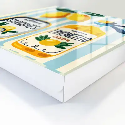 Motifs italiens sardines et citrons