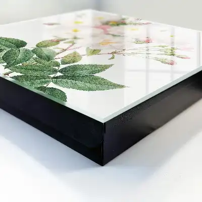 Le charme floral des tiges vertes