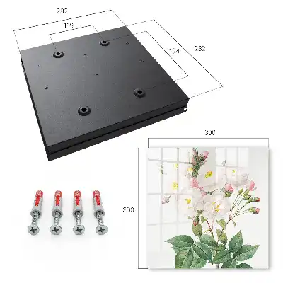 Le charme floral des tiges vertes
