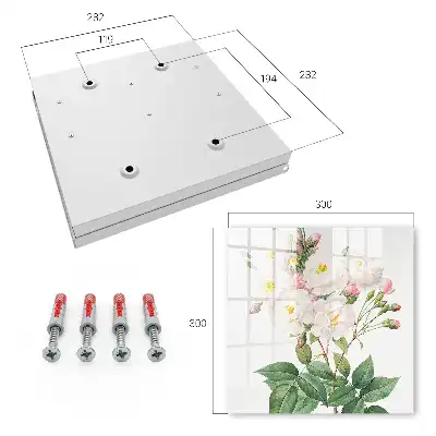 Le charme floral des tiges vertes