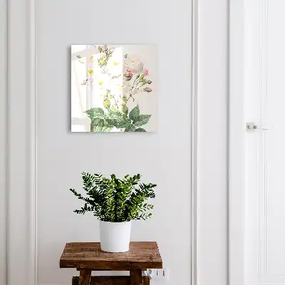 Le charme floral des tiges vertes