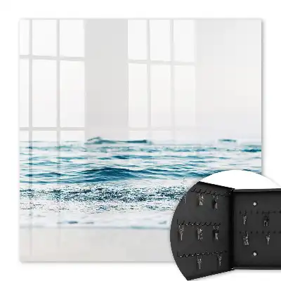 Tableau Mer calme bleue