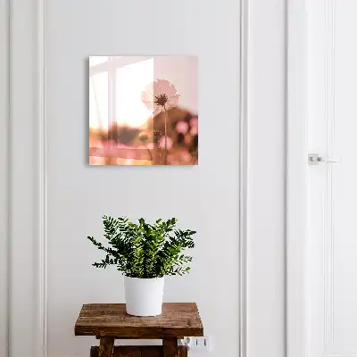 Élégance florale aux couleurs chaudes