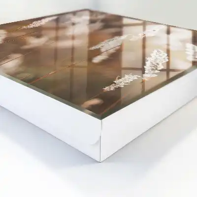 Herbes de prairie en arrière-plan flou