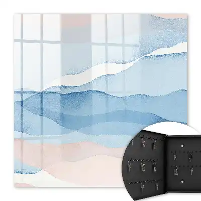 Vagues relaxantes et calme apaisant