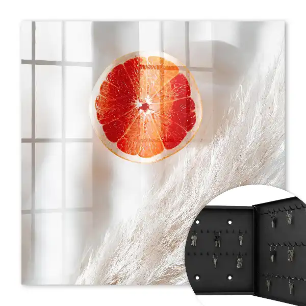 Crème de pamplemousse rouge et herbe bohème