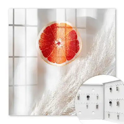 Crème de pamplemousse rouge et herbe bohème