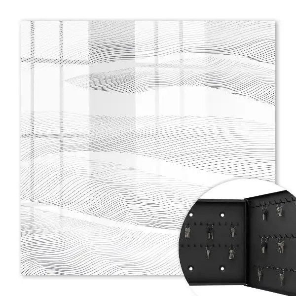 Vagues de lignes et formes ondulantes