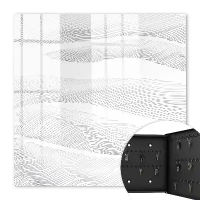 Vagues de lignes et formes ondulantes