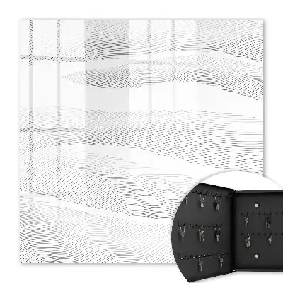Vagues de lignes et formes ondulantes