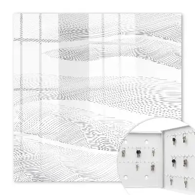 Vagues de lignes et formes ondulantes