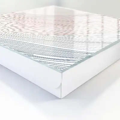 Lignes ondulées et couleurs subtiles