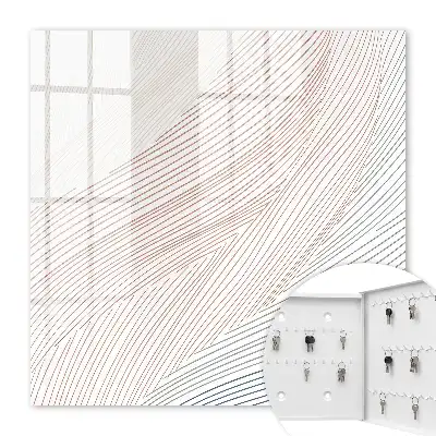 Lignes ondulées et couleurs subtiles