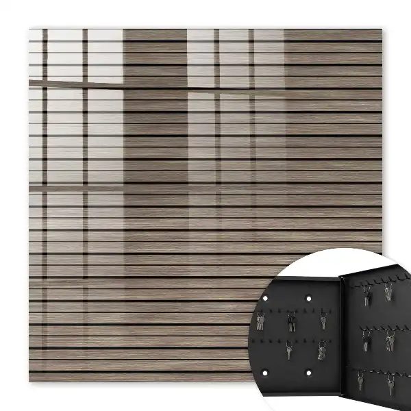 Planches de bois aux lignes harmonieuses