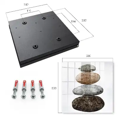 Ensemble de pierres aux couleurs subtiles