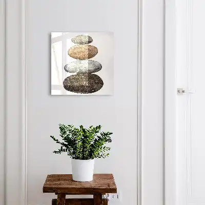 Ensemble de pierres aux couleurs subtiles