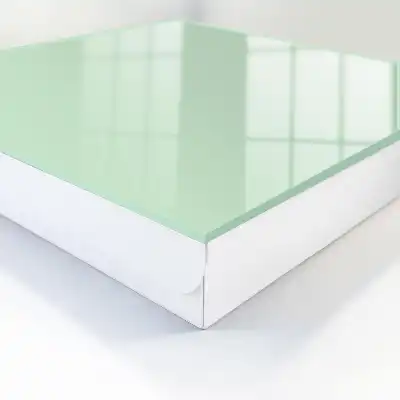 Légèreté minimaliste vert menthe