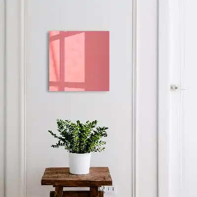 Harmonie de couleur saumon et simplicité
