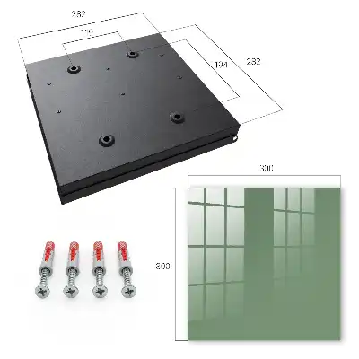 Peinture vert pâle au style moderne et frais