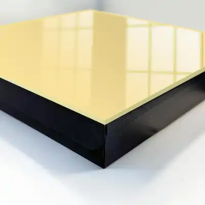 Peinture décorative couleur jaune crémeux élégance et harmonie