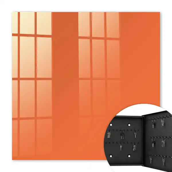 Surface orange vif uniforme