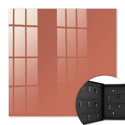 Peinture couleur brique chaude et audacieuse