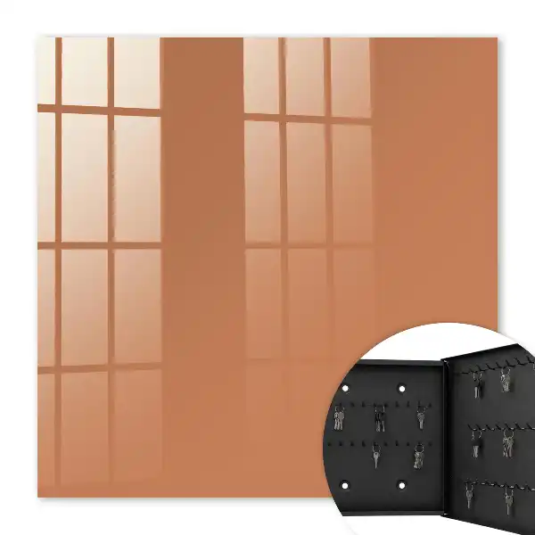 Vernis orange chaud et énergique
