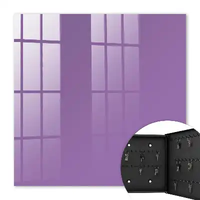 Minimalisme expressif couleur violette