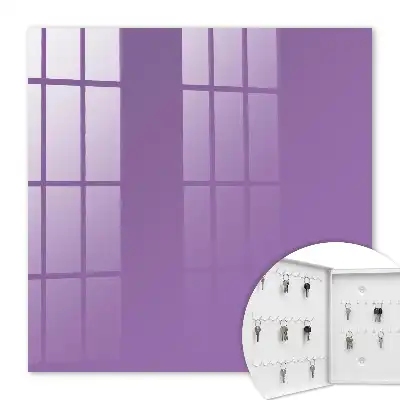 Minimalisme expressif couleur violette