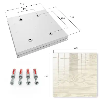 Motif en bois clair