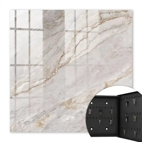 Marbre gris aux nuances crème