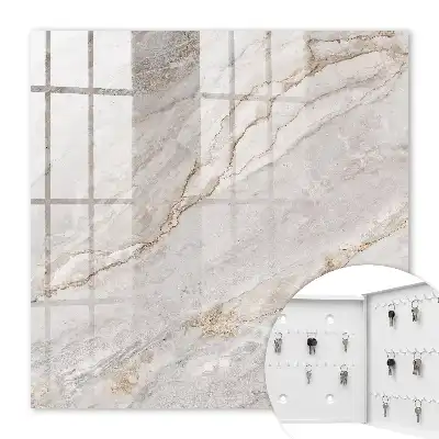 Marbre gris aux nuances crème