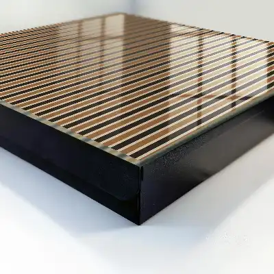 Arrière-plan minimaliste avec rayures lumineuses