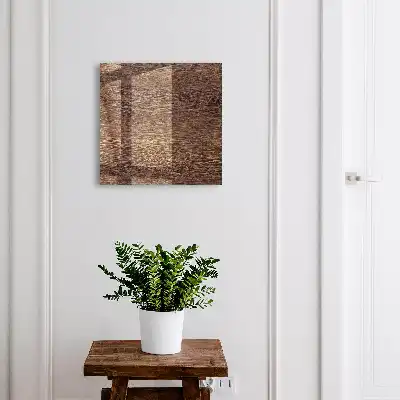 Aspect bois brun naturel