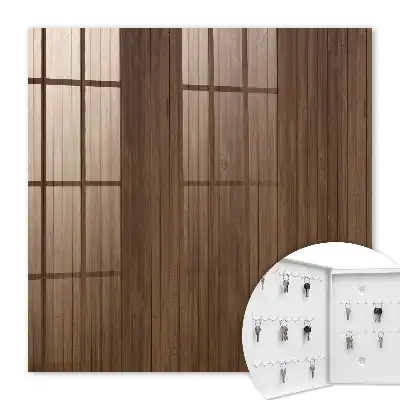 Composition harmonieuse de planches de bois