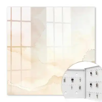 Tableau paysage lumineux effet aquarelle