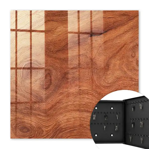 Texture de bois brun chaud