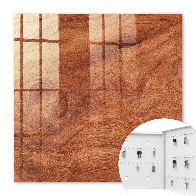 Texture de bois brun chaud