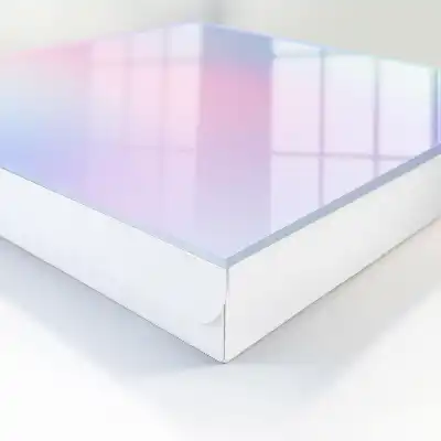 Harmonie pastel de transitions de couleurs