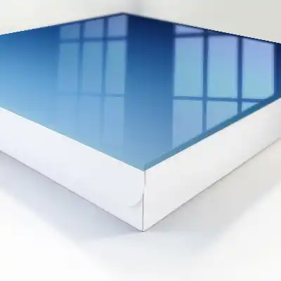 Vue bleue relaxante