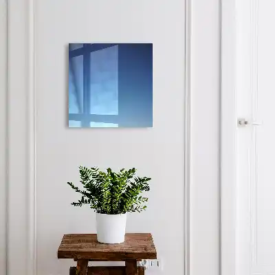 Vue bleue relaxante