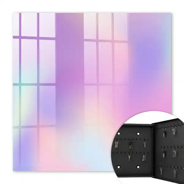 Harmonie de couleurs pastel ondulées