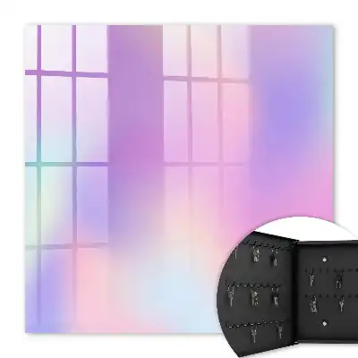Harmonie de couleurs pastel ondulées