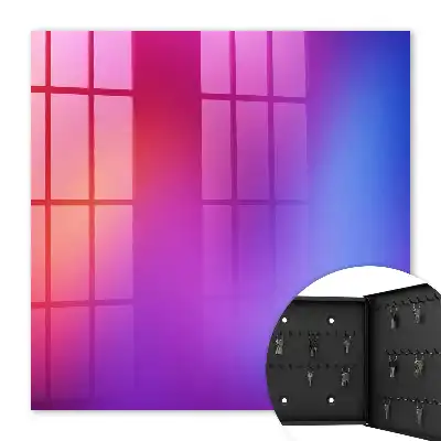 Le délice coloré bleu violet