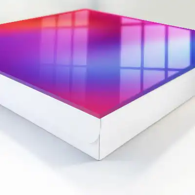 Le délice coloré bleu violet