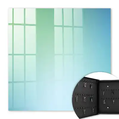 Dégradé de couleurs vert et bleu
