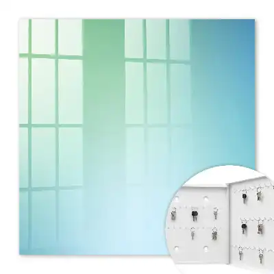 Dégradé de couleurs vert et bleu