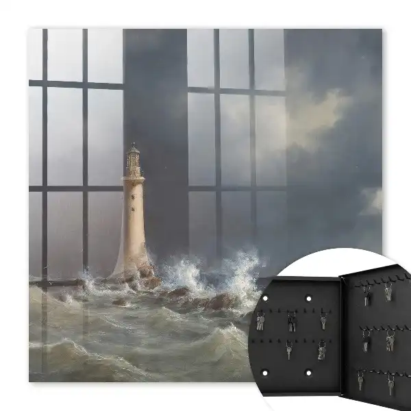 Paysages marins orageux